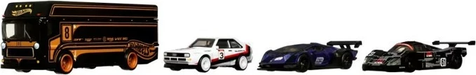 Set vetura lodër Hot Wheels Premium GMH39, 4 copë