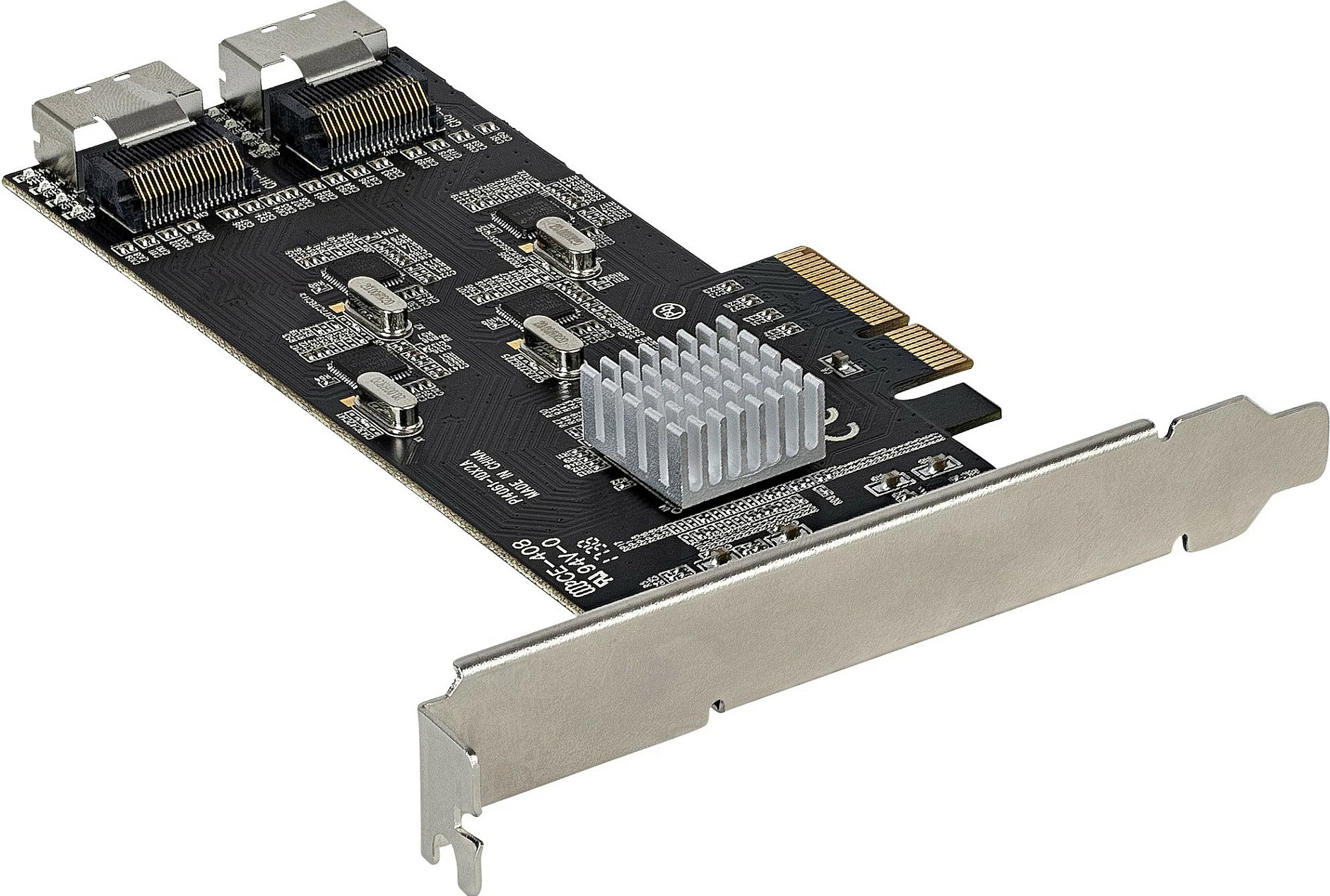 Kartë kontrolleri SATA StarTech 8-Port, PCIe x4 Gen2, 6Gbps, 2x Mini-SAS, me kabllo Mini-SAS në 4x SATA, e zezë