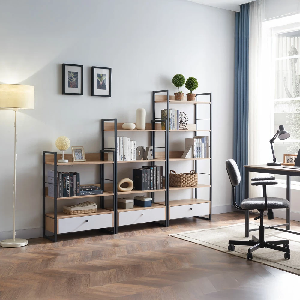 Raft librash Trilogy, natyral e zi, 70x30x125