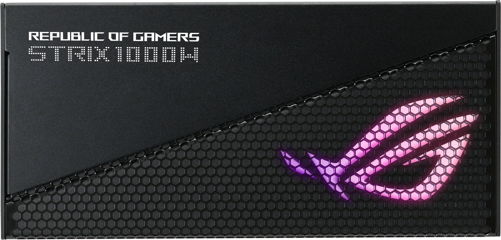 Furnizues rryme ASUS ROG STRIX 1000W Aura Edition, 80+ Gold, ATX 3.0, fully modular, i zi