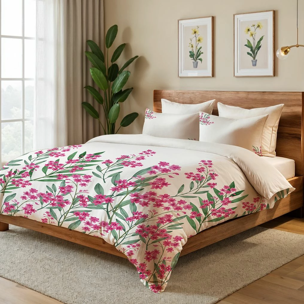 Set mbulesë jorgan XXL single, L'Essentiel Linge de Maison, Magnolia