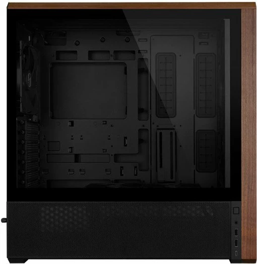 Kasë Lian Li LANCOOL 217 (LAN217X) Midi Tower ATX/e-ATX, e zezë me detaje druri