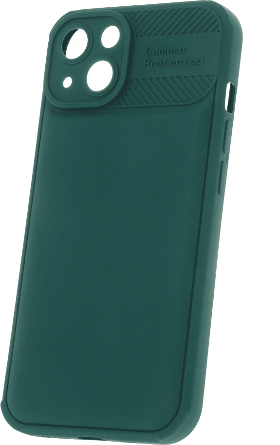 Mbështjellës silikoni HAVANA për Samsung Galaxy A15 5G, matte carbon, i gjelbër