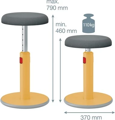 Uljëse Ergonomike Leitz Ergo Cosy, Gri