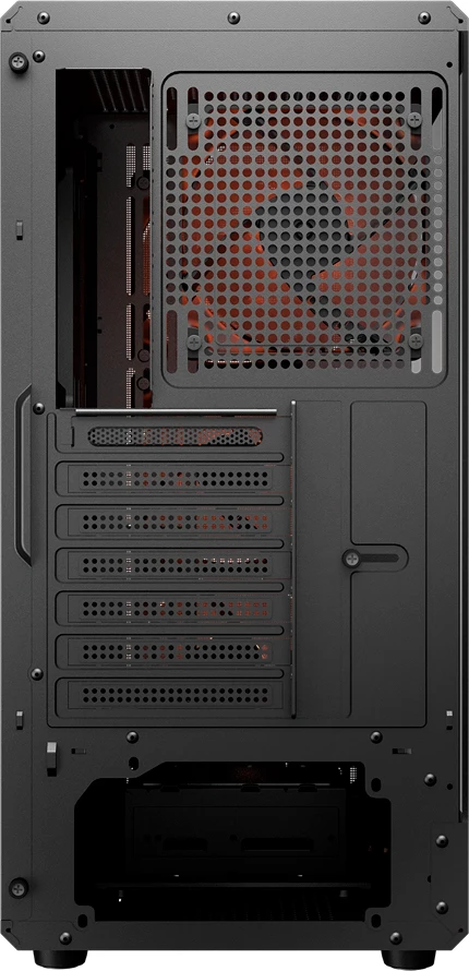 Kasë COUGAR AIRFACE PURE PRO Midi Tower ATX me 4x120mm RGB ventilatorë, e zezë