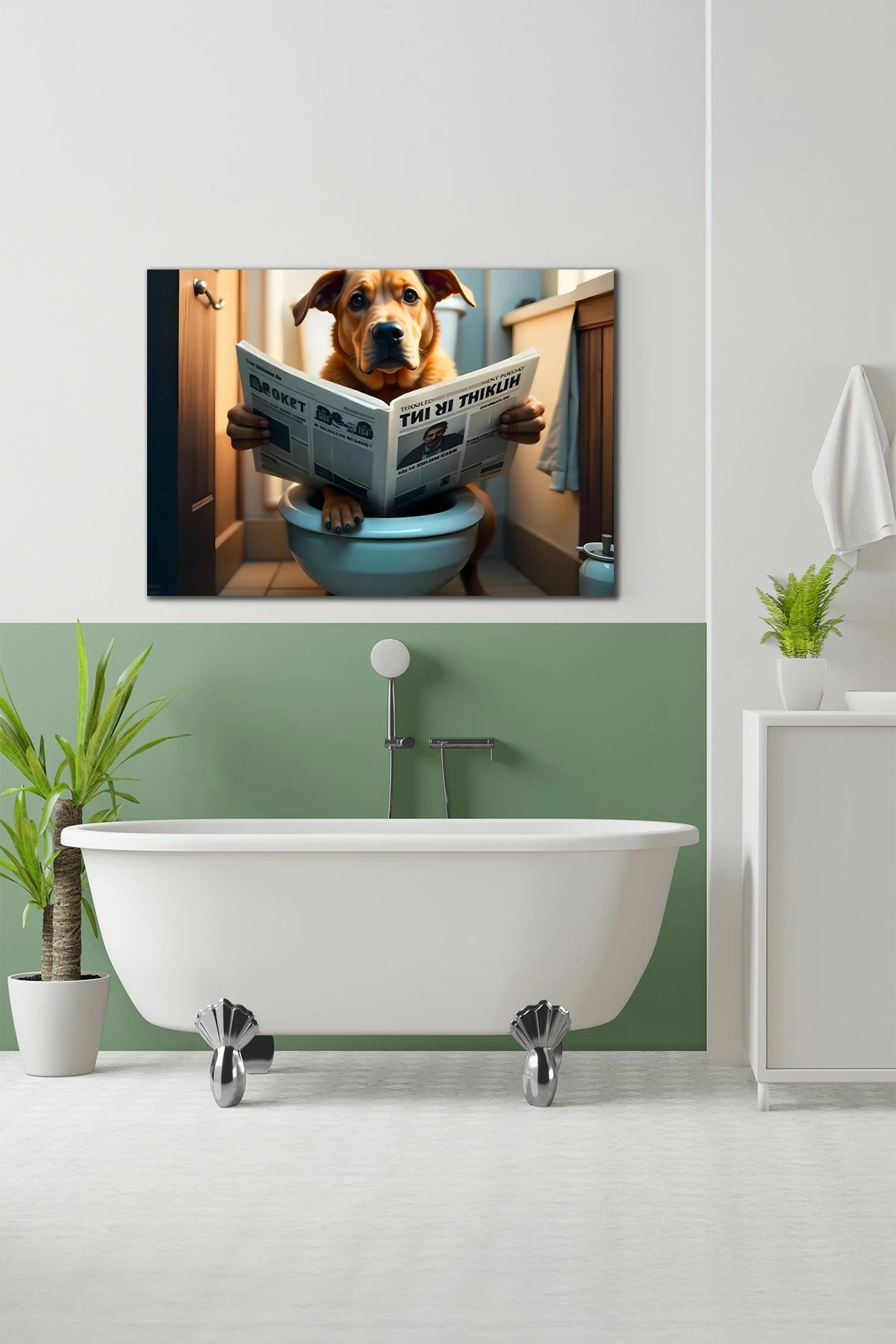 Pikturë dekorative në kanavacë, shumëngjyrëshe, Ersyaıhyvn4, 70x100cm