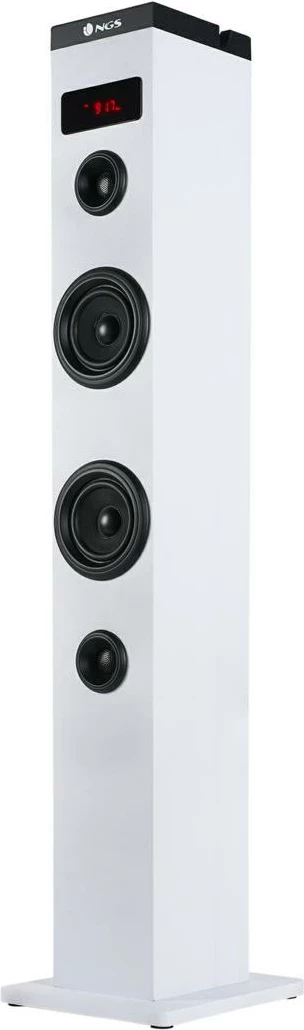 Boks kullë NGS Sky Charm Bluetooth USB RadioFM AUX 50W Bardhë