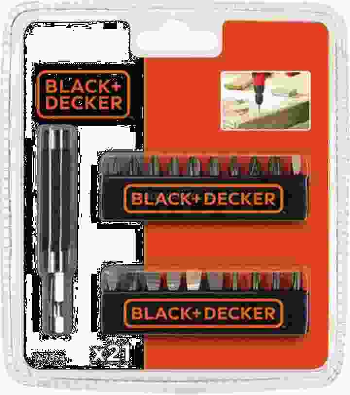 Set bitash për vidhosje Black&Decker A7074 21 copë