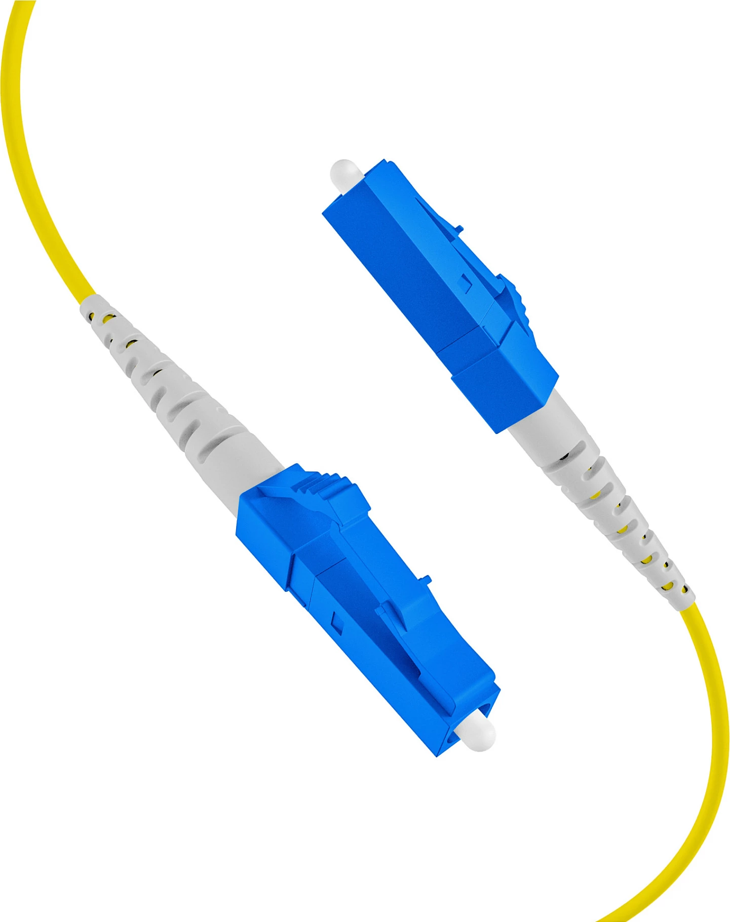 Kabëll fibër optike EFB Elektronik U-DQ(ZN)BH OS2 8x LC-LC, 10m, LSZH, G657A1, zi/verdhe/kaltër