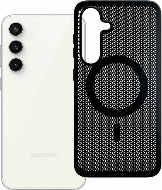 Maskë telefoni 3mk COOLing MagCase për Samsung Galaxy S24+, e zezë