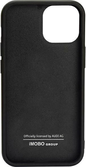 Mbështjellës Audi Carbon Fiber Stripe për iPhone 11/XR 6.1", TPU, i zi