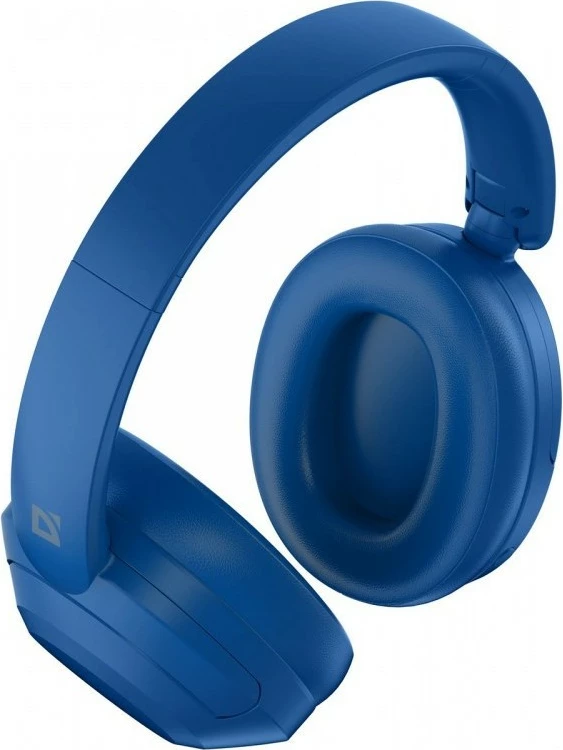 Kufje pa tela over-ear, Defender FreeMotion B490, Bluetooth 5.3, 14 orë bateri, mikrofon, USB-C/AUX, blu