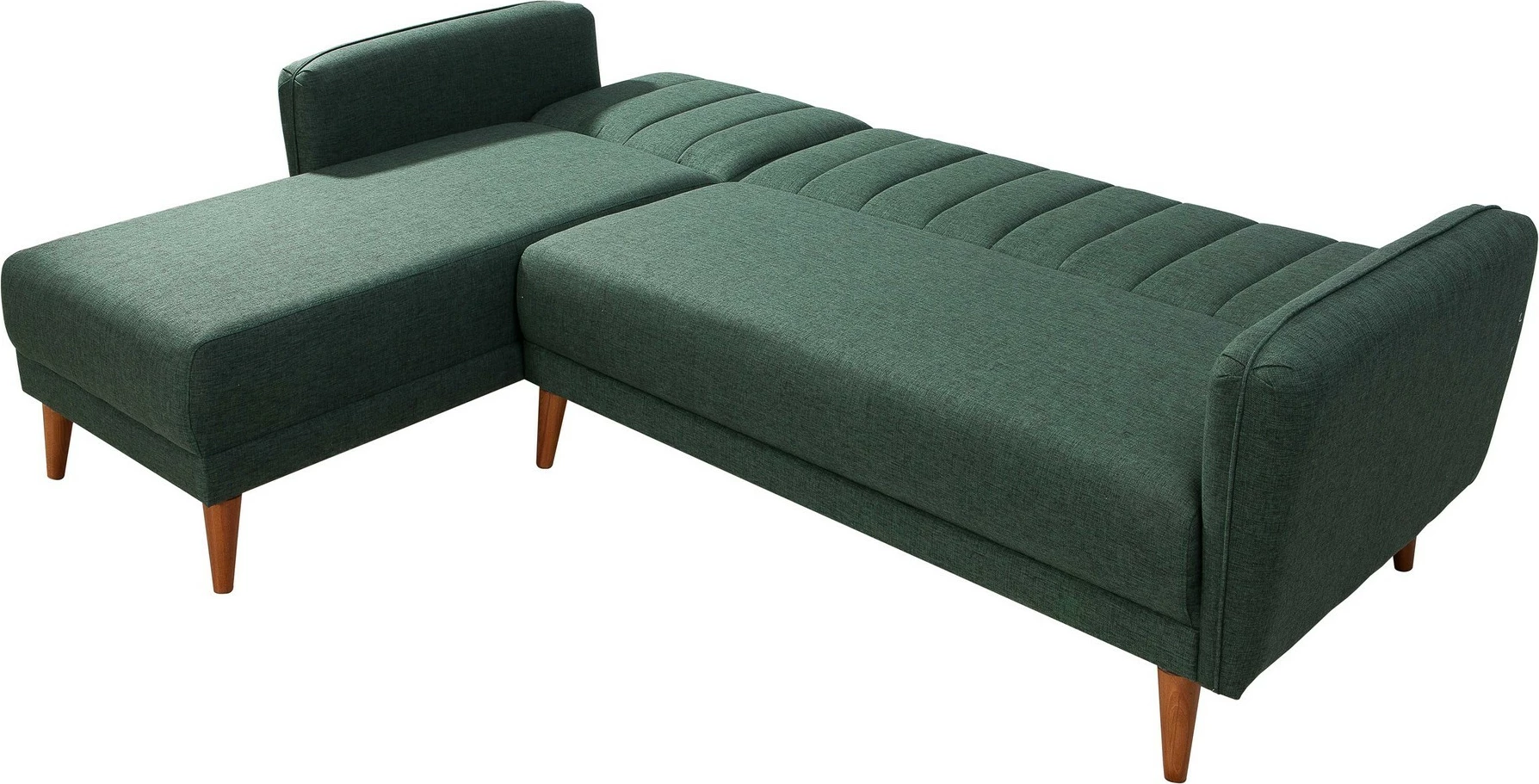 Kënd divan-krevat, kënd i majtë, ngjyrë e gjelbër e errët, Atelier del Sofa