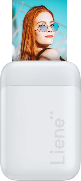Printer foto portativ Liene Pearl ZPP110 2x3\", Bluetooth 5.0, USB-C, 500 mAh, i bardhë