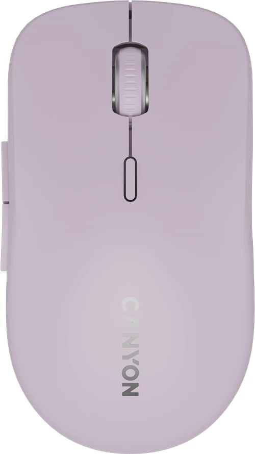 Maus CANYON MW-12 wireless dual mode (Bluetooth/2.4GHz), 2400 DPI, 6 butona, rozë, me receiver + bateri