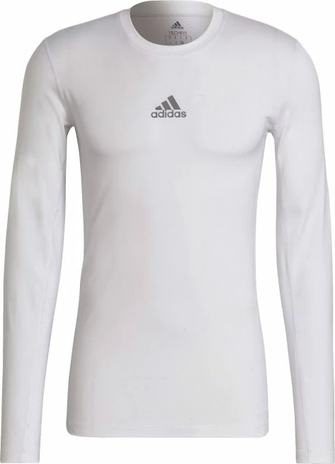Maicë adidas TechFit për meshkuj, e bardhë [Madhësia: XL]