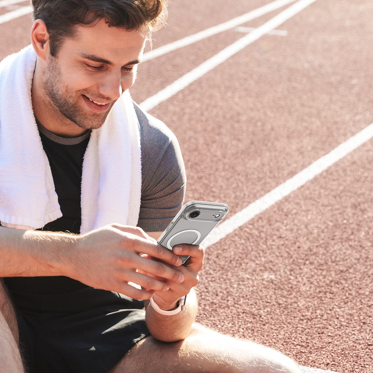 Mbështjellës Dux Ducis Clin Mag për iPhone 17 Air, MagSafe, Transparent