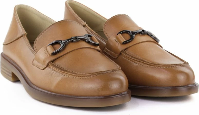 Këpucë lëkure për femra Vinceza 18117, camel