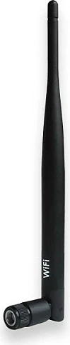 Antena Wi‑Fi Teltonika PR1URF51, 5 dBi, RP‑SMA Male, 2.4 GHz, e zezë