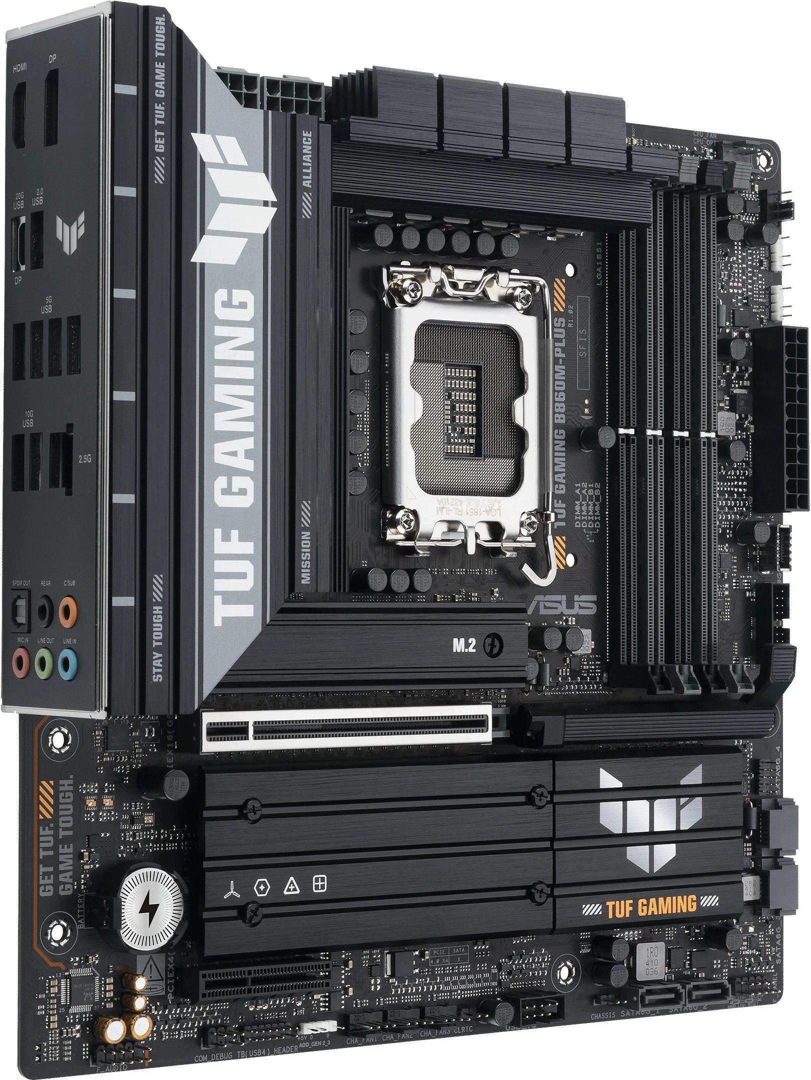 Pllakë amë ASUS TUF Gaming B860M-PLUS, LGA1851, micro ATX