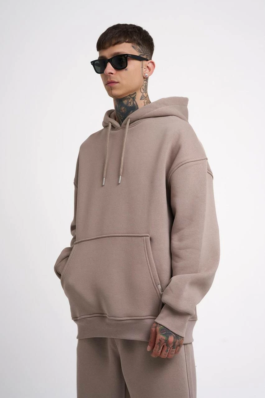 Duks oversize me kapele Machinist, krem