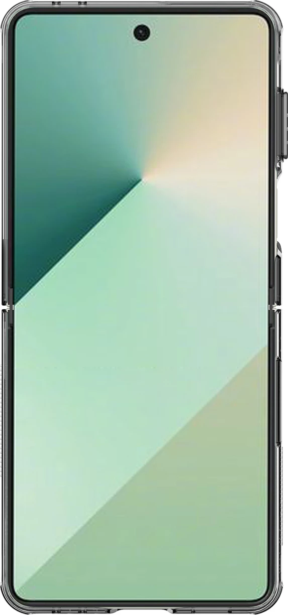 Mbështjellës Nillkin Iceblade për Samsung Galaxy Z Flip 7, TPU/PC me kënde të përforcuara, plant-based, black