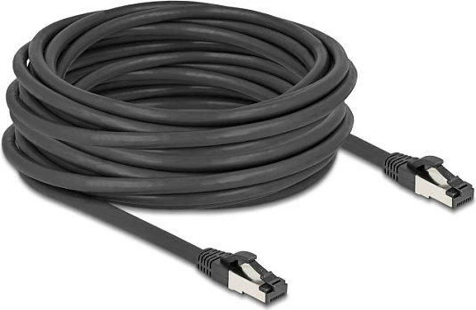 Kabllo rrjeti DeLOCK 80575 Cat8.1, 10 m, S/FTP, 40 Gbps, e zezë
