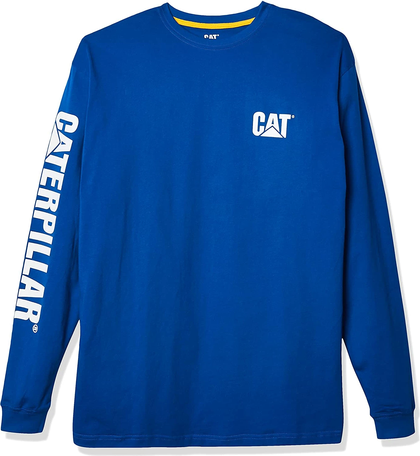 Maicë me mëngë të gjata CAT 1510034, 100% pambuk, madhësia L, blu