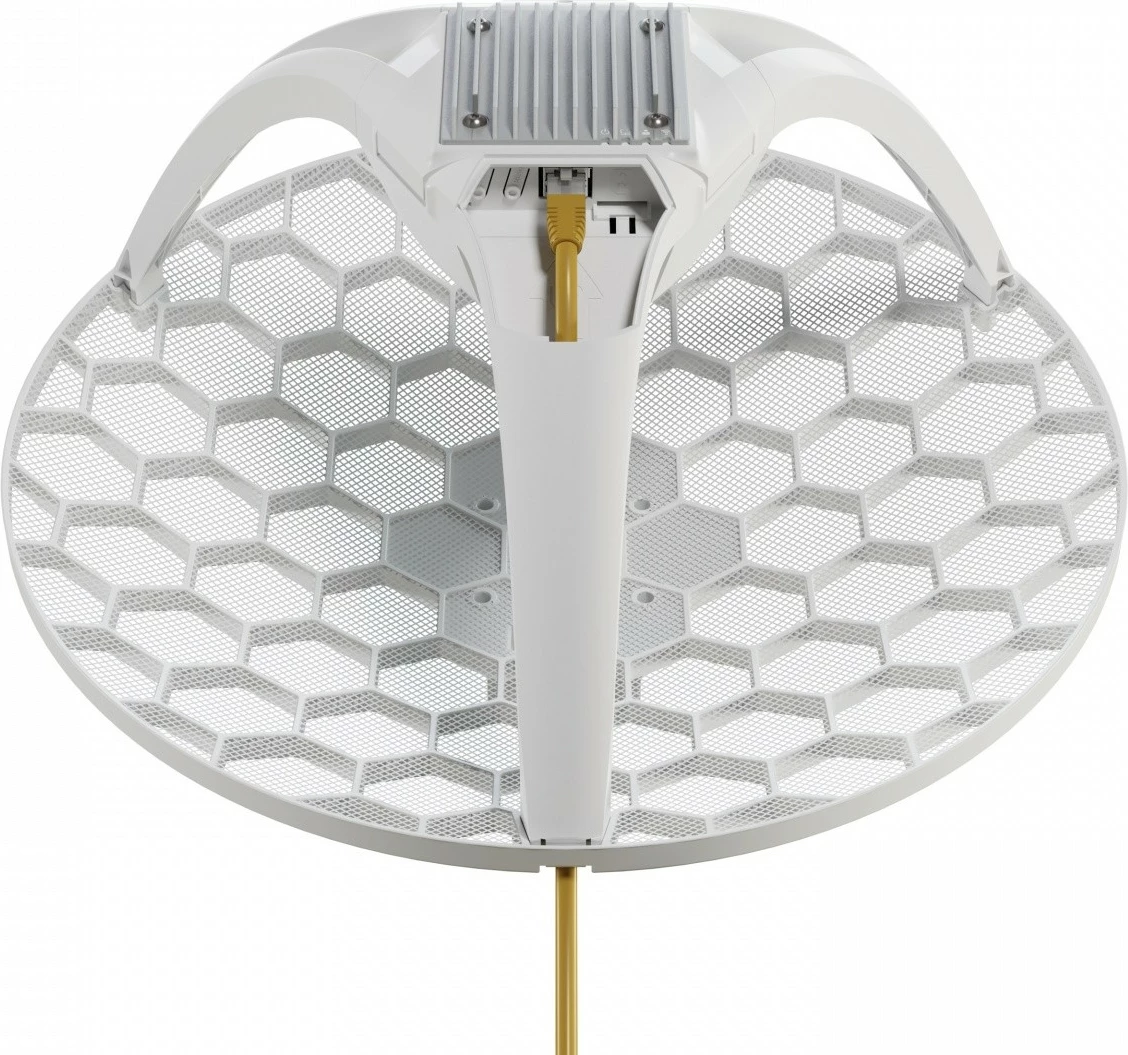 Kasë MikroTik LHG LTE18 kit, LHGGM&EG18-EA, antenë 17 dBi, e bardhë