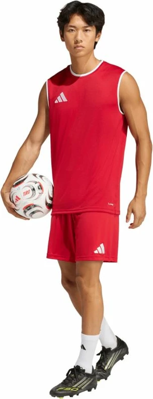 Fanellë pa mëngë për meshkuj adidas Entrada 26 KB3932, e kuqe [Madhësia: M]