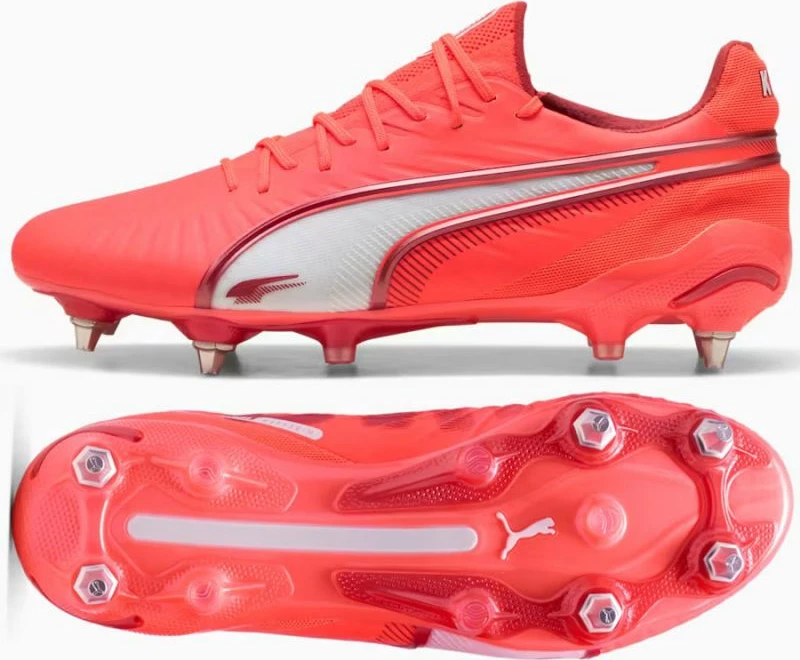 Atlete futbolli Puma për meshkuj, të kuqe