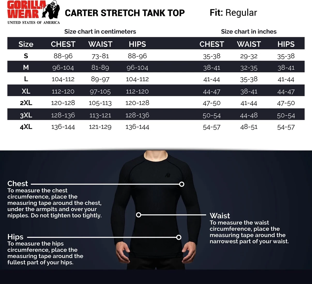 Carter Stretch Tank Top - Army Green [Madhësia: 2XL]