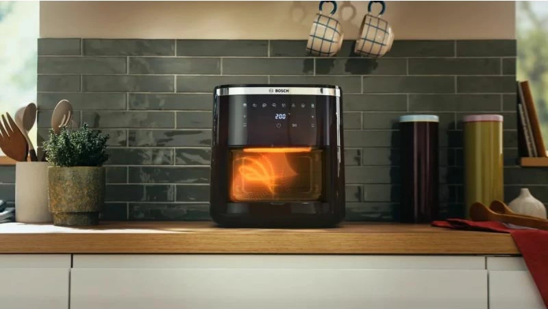 fritezë me ajër BOSCH MAFS2671B, e zezë