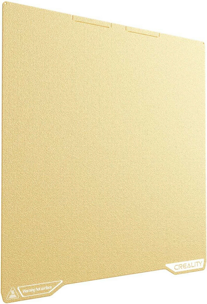 Pllakë ndërtimi PEI Creality K2, 270x293 mm, matte, e verdhë