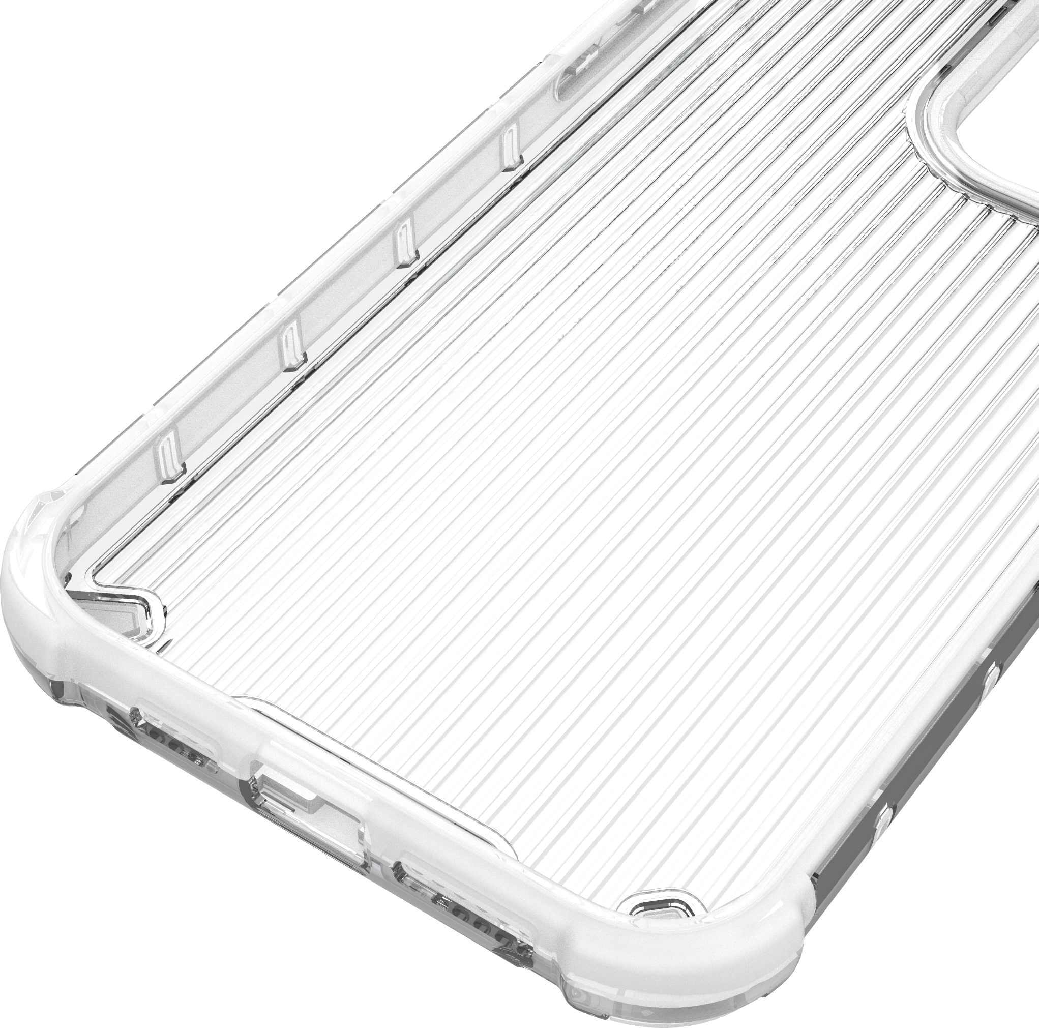 Mbështjellës Hurtel Ombre Protect Case për iPhone 13 Pro Max, rozë-kaltër