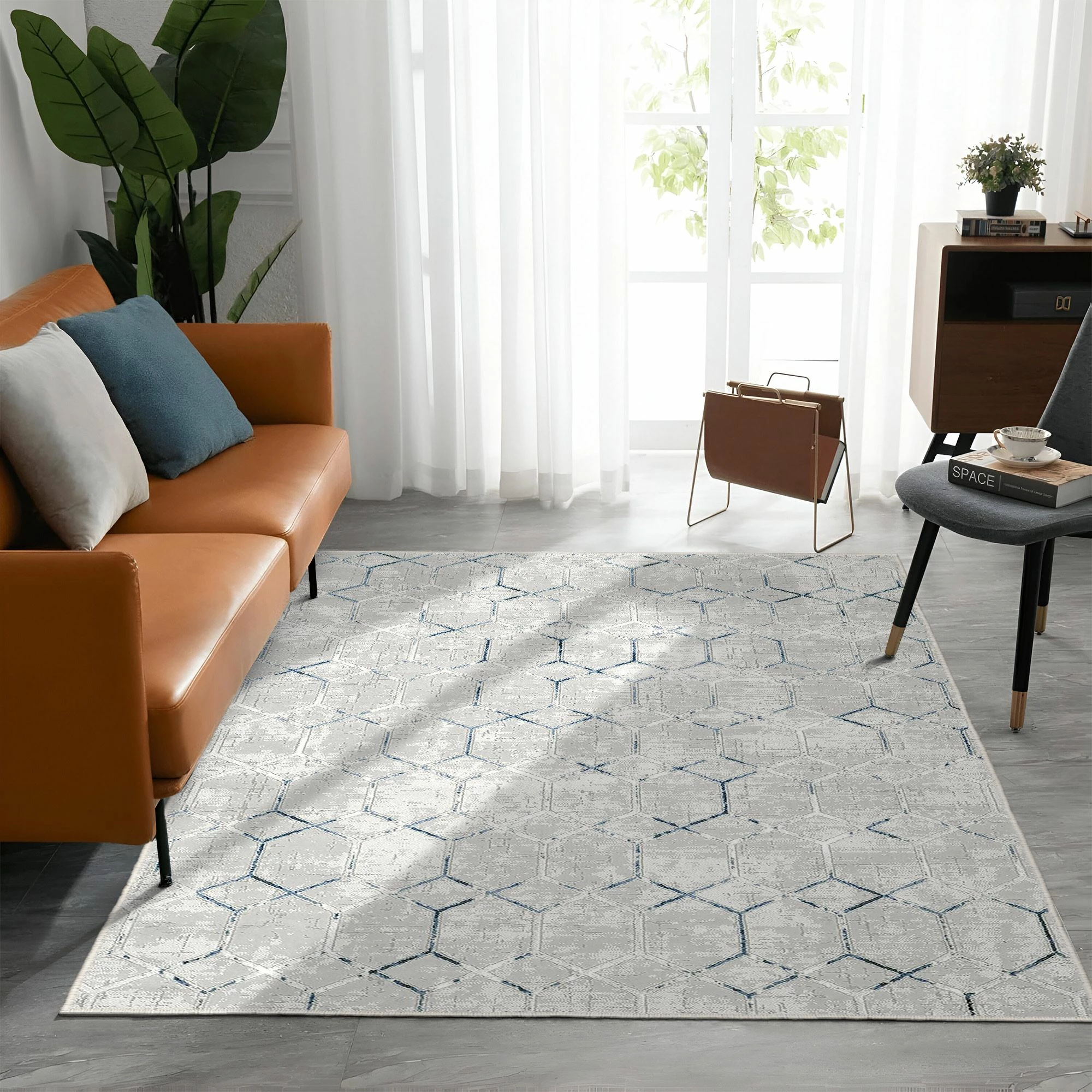 Qilim (80 x 120) Conceptum Hypnose, W1064, shumëngjyrësh