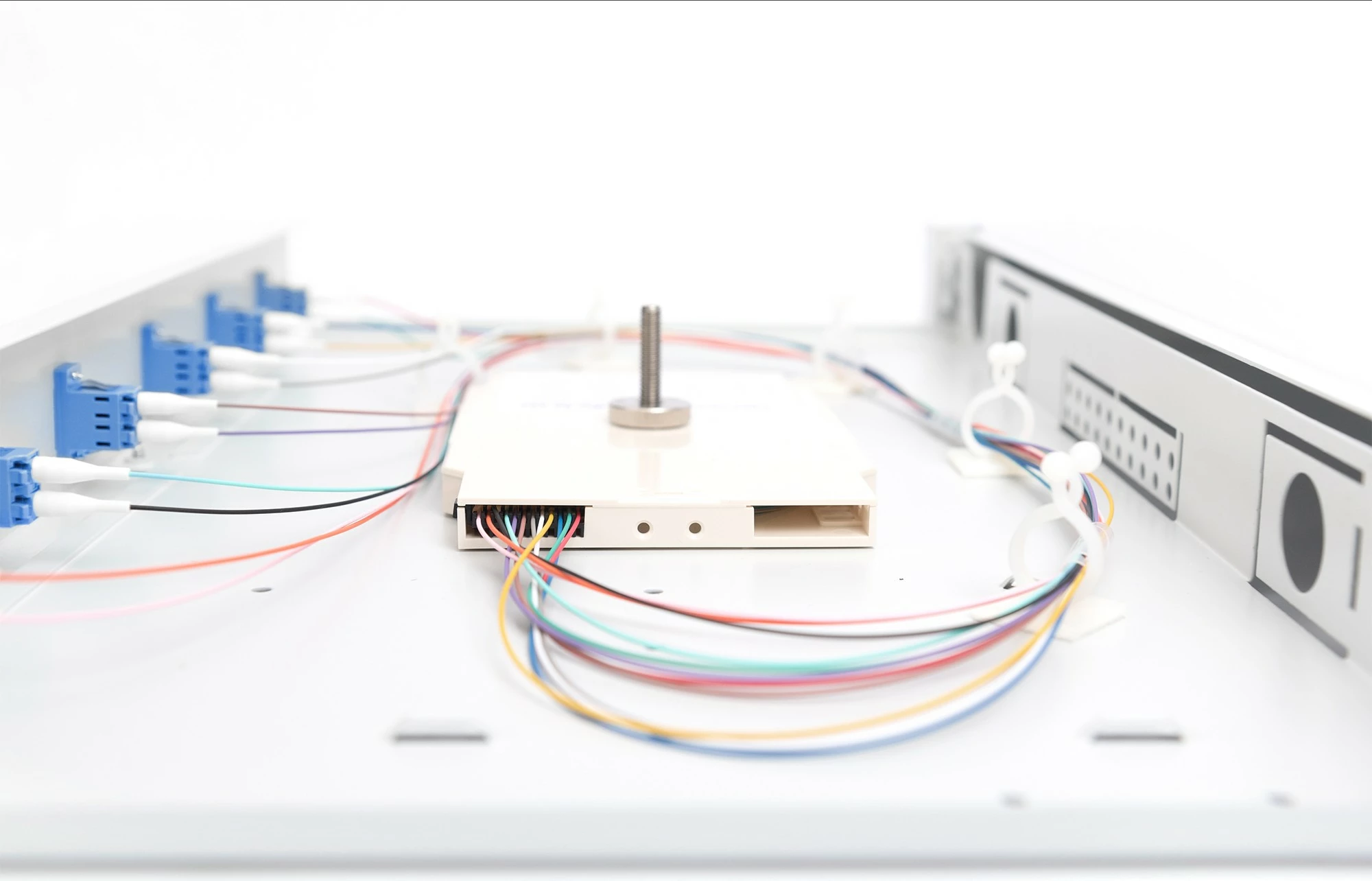 Kutia për fibra optike Digitus, LC, OS2, 6 porta, 1U, ngjyrë gri