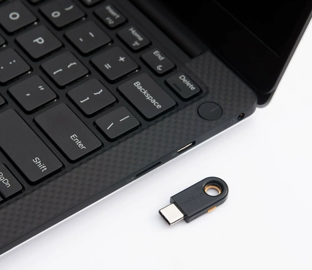 Çelës sigurie Yubico YubiKey 5C USB-C, i zi