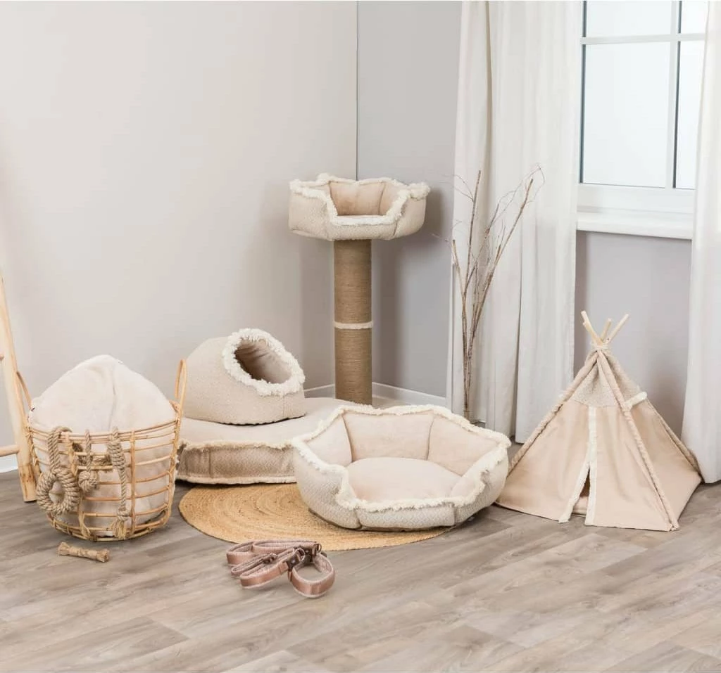 Shtyllë gërvishtëse për mace Trixie Boho 83 cm, beige
