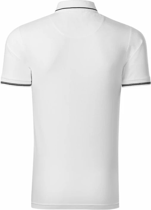 Polo Malfini Premium Perfection për meshkuj, ngjyrë e bardhë