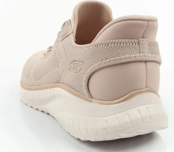 Atlete femra Skechers Bobs Squad Chaos SLIP-INS, bezhë
