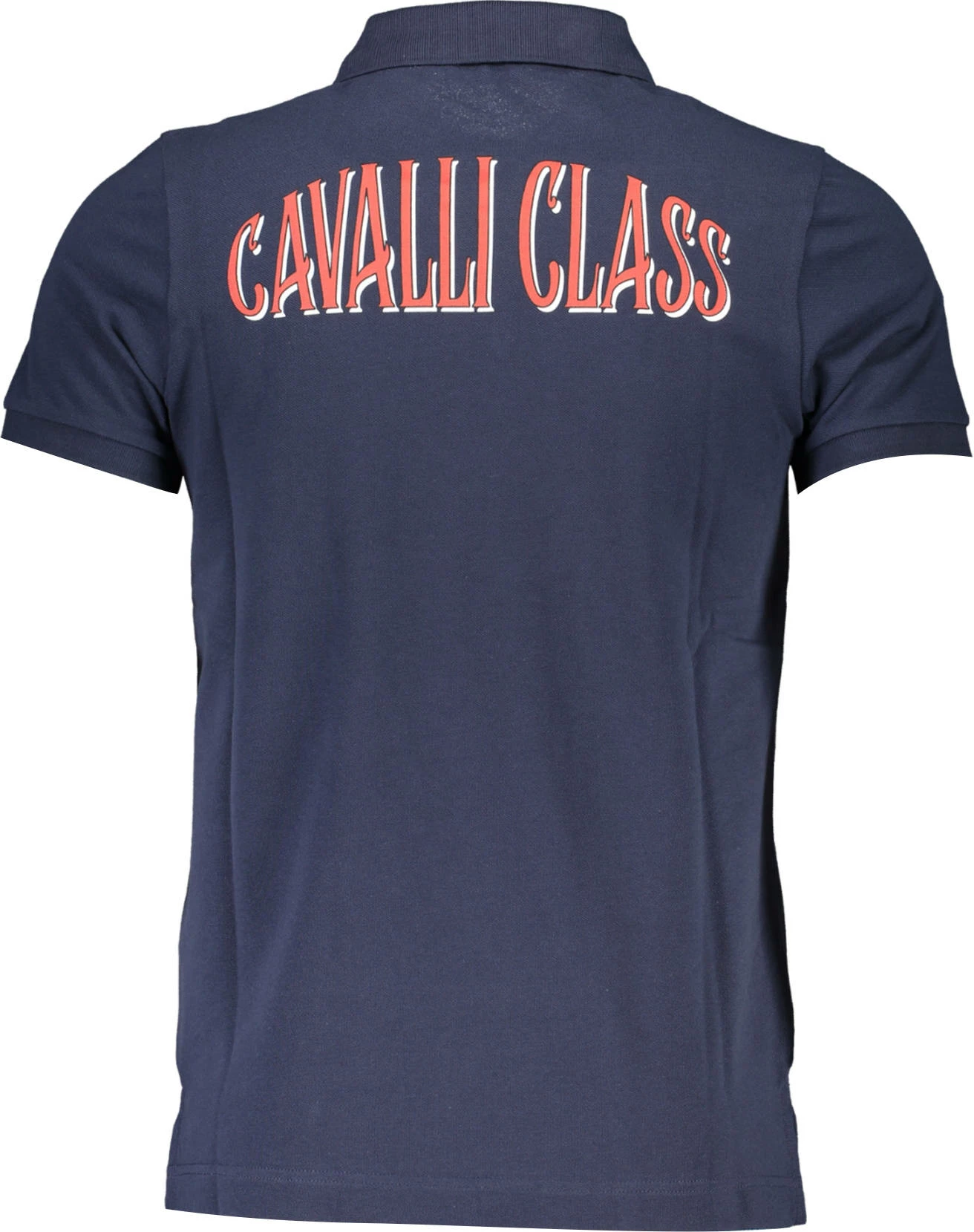 Polo për meshkuj CAVALLI CLASS, kaltër [Madhësia: L]