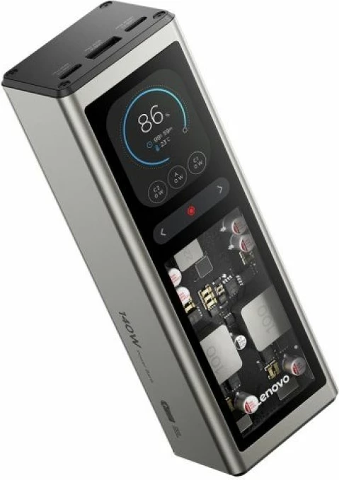 Power bank Lenovo 140W 20000 mAh, gri