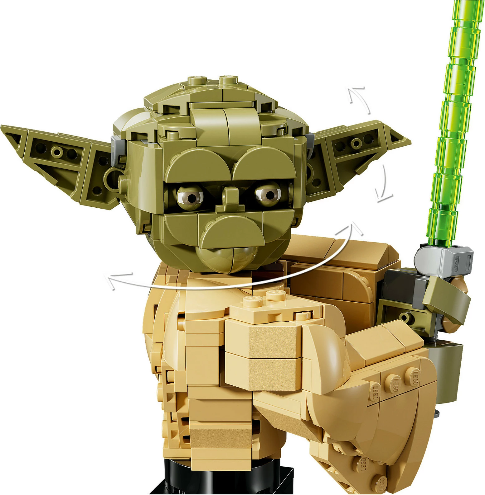 Set ndërtimi LEGO Star Wars 75438 Yoda, 399 pjesë, multikolor