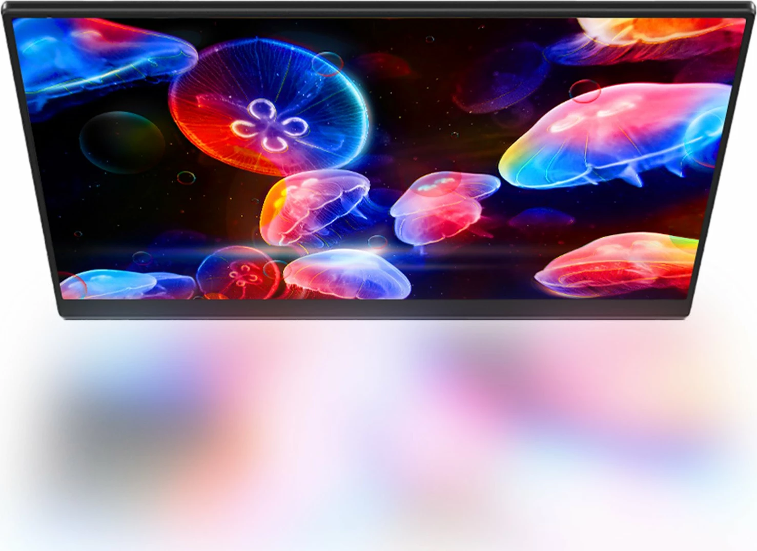 Monitor portativ Zeuslap Z18S 18.5" IPS Full HD 100Hz, i zi, set me karikues + kabllo HDMI + 2x USB-C