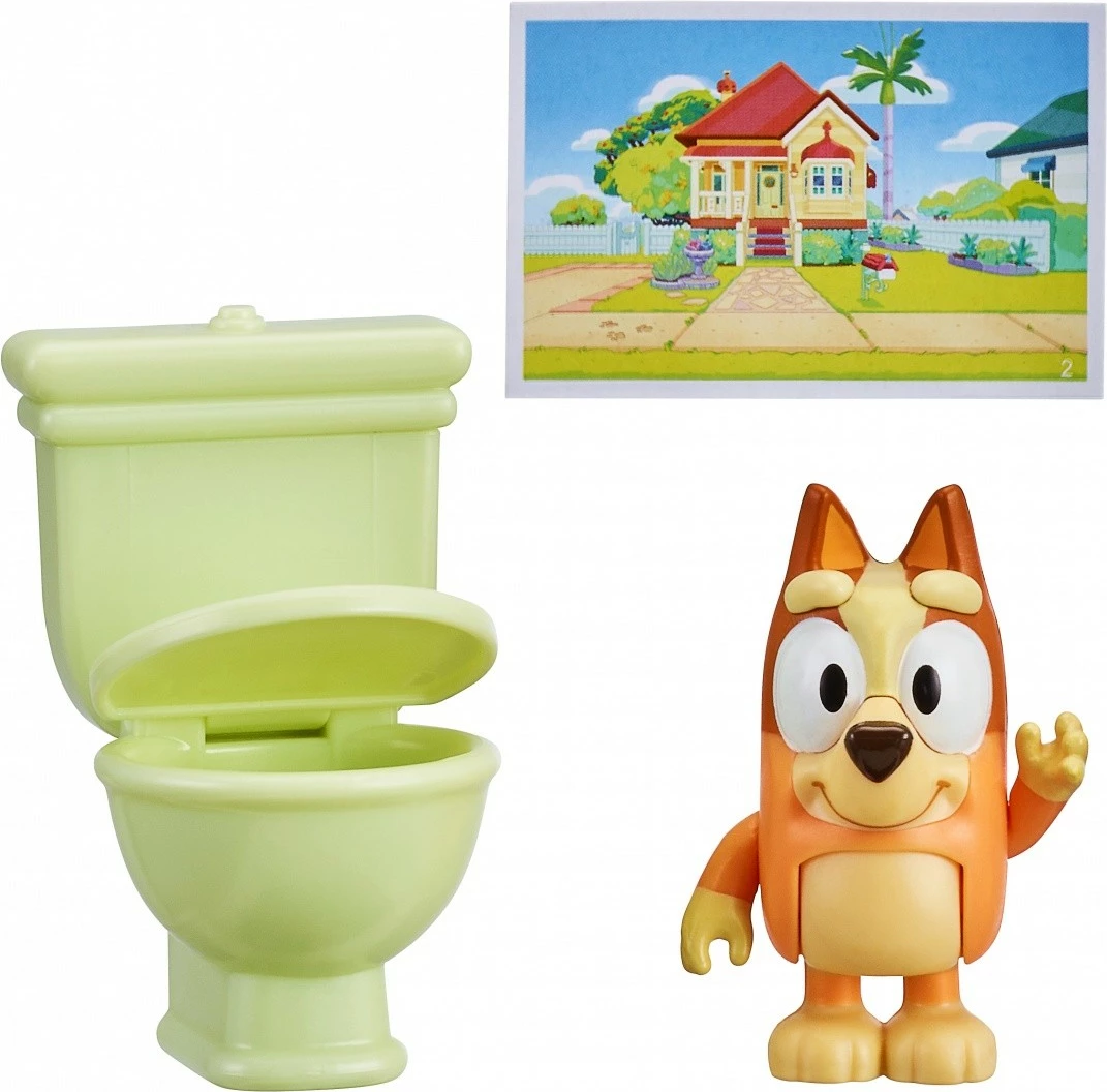 Figurinë Bluey Tm Toys BLU18040, Bingo & Dunny, plastikë, për fëmijë, shumëngjyrëshe, 1 copë