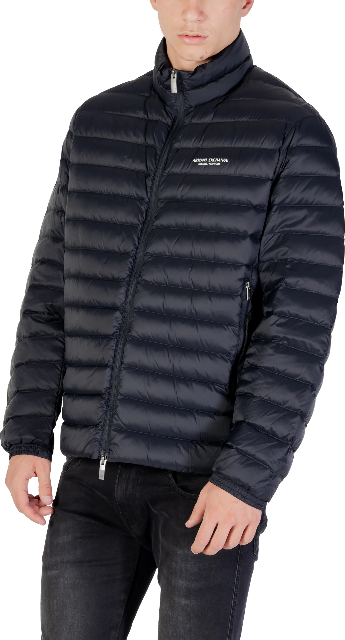 Jakne me pupla për meshkuj Armani Exchange XM001919 AF16927, kaltër e errët [Madhësia: XL]