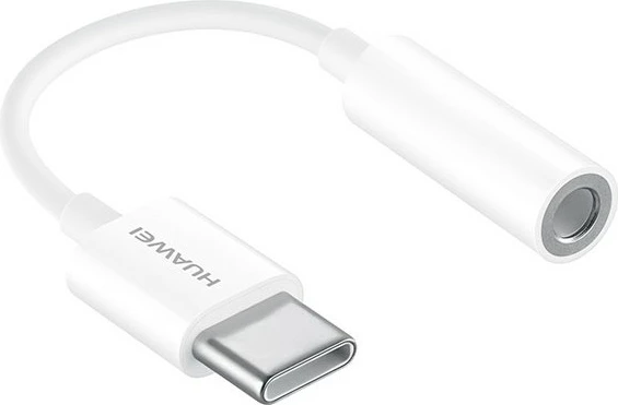 Adapter Huawei AM20/CM20 USB Type-C në 3.5mm i bardhë