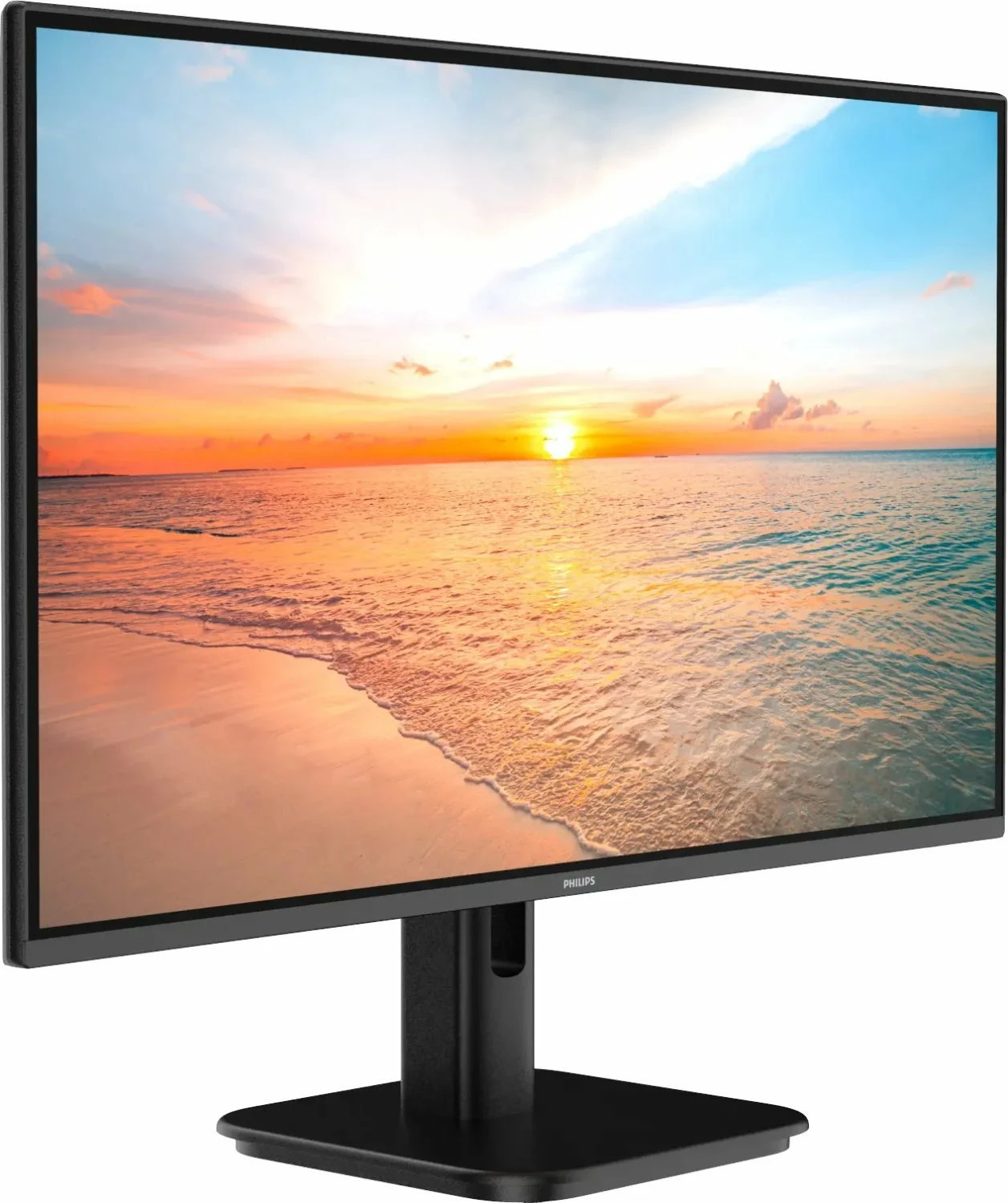 Monitor Philips E-Line 24E1N1100A/00 23.8" IPS Full HD 100Hz 1ms HDMI/VGA me altoparlantë të integrum, i zi