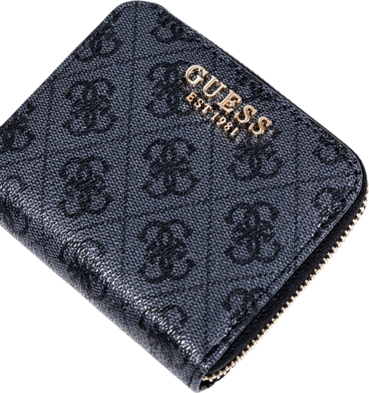 Portofol për femra Guess Laurel II SLG SWSG74 59137, antracit
